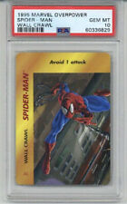 1995 MARVEL OVERPOWER SPIDER MAN WALL CRAWL PSA 10 LOW POP 12 GEM MINT RARE picture