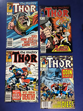 Mighty Thor # 394 395 396 399 (1988) All MARK JEWELERS 1st App Earth Force VF picture