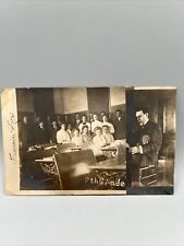 Antique Postcard RPPC 8th Grade Class With Teacher  picture