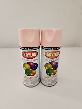 Vintage New Old Stock Krylon 3534 Spray Paint Cans Pink Ballet Slipper See Pics picture