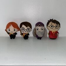 Hallmark Itty Bittys Harry Potter Lot Of 4 Harry, Ron & Prof. Dumbledore picture