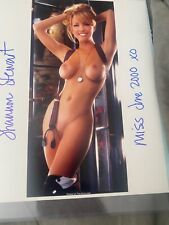 Nudes Female Risque Art signed 8x10 Photo Shannon Stewart playboy picture