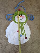 Set Of Two Vintage Christmas Aprons  Snowman picture