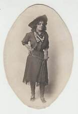WOMAN SHARPSHOOTER? ~ DRESSED IN EARLIER ATTIRE ~ c. - 1905 picture
