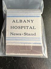 MATCHBOOK - ALBANY HOSPITAL NEWS-STAND - ALBANY, NY - UNSTRUCK picture