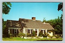 Cape Cod MA-Massachusetts, Typical Cape Cod Cottage, Vintage Postcard picture