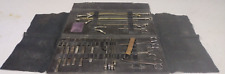 Antique 22 Piece Mortician Undertaker Instrument Tool Set In Case picture