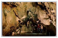 Kutztown PA Pennsylvania Crystal Cave Chrome Postcard picture