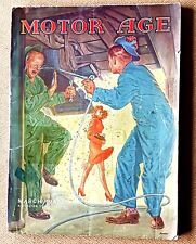 Vintage March 1947 MOTOR AGE Magazine Great Graphics Ads Automotive Chilton picture