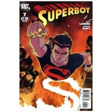 Superboy #7  - Jan 2011 series DC comics NM Full description below [l@ picture