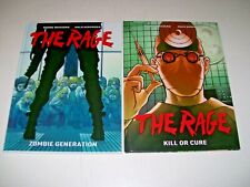 The Rage Volume 1 & 2 Set Zombie Generation & Kill or Cure Unread HC GN Titan picture