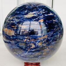 2460g Blue Sodalite Ball Sphere Healing Crystal Natural Gemstone Quartz Stone picture