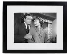 Raymond Burr & Barbara Hale in Perry Mason TV Show Matted & Framed Picture Photo picture