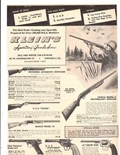 1948 Print Ad Hi-Standard Klein's Sporting Goods Chicago Ill  Fall & Winter 8 Pg picture