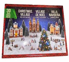 Christmas Village Town Villa 30 Piece Costco New picture