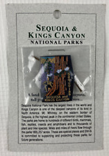 Sequoia & Kings Canyon National Park walking stick hiking medallion pin souvenir picture