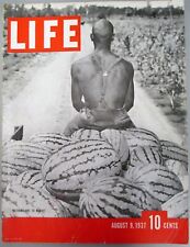 8/9/1937 LIFE MAGAZINE, NATIONAL GUARD AT FT BRAGG, CHINA/JAPAN FIGHT, NANTUCKET picture