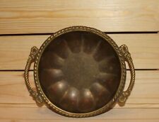 Vintage hand made ornate brass bowl picture