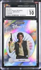 2023 kakawow disney 100 Star Wars Han Solo Fireworks #d /100 CGC 10 Gem Mint picture