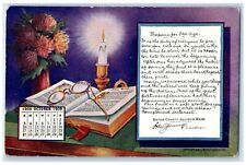 1911 Eaton County Savings Bank Charlotte Michigan MI Posted Calendar Postcard picture