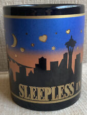 Sleepless in Seattle Black Coffee Cup Mug 1999 Tristar Movie Tom Hanks Meg Ryan picture