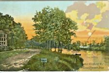 West Allenhurst NJ Sunset over Edgemont Drive 1907 picture
