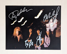 FIREHOUSE signed 8x10 PHOTO cj snare + 3 DON'T TREAT ME BAD all she wrote COA picture