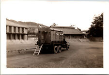 AN/GRC-26 Radio 2 1/2 Ton 6x6 Truck Japan Photo 1952 Korean War Vtg Snapshot picture