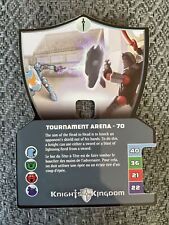 Lego Knight's Kingdom Tournament Arena 70 Challenge Card 2004 Legos Shield Shape picture