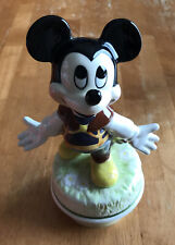 Vintage Schmid Disney Mickey Mouse Music Box Everything is Beautiful-PLAYS picture
