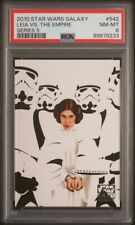 2010 Topps Star Wars Galaxy Series 5 #57 Leia vs. The Empire PSA 8 picture