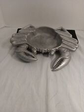 Vintage Ashtray Crab Ornamental Metal Casting picture