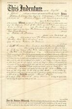 Indenture of 1878 - Moses Taylor - Miscellaneous picture
