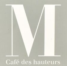 1980s Café des Hauteurs Restaurant Menu 1 rue de Bellechasse Paris France picture