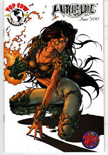 Witchblade #100 1995 Series NM+ Fantastic Realm Gold Foil Cover Image Top Cow picture
