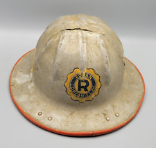 Antique BF McDonald Aluminum Hard Hat Rowan Companies Inc Dixieland Well Testers picture