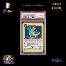  DRACOLOSSE HOLO EDITION 1 PSA 8 - ROCKET WIZARDS 5/82 EN Pokemon Card  picture