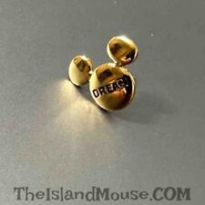 Rare Disney LE Cast Member Mickey Head DREAM Service Award Gold Pin (U5:7718) picture