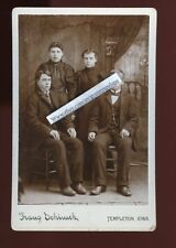 Cabinet Photo - 4 Older, Young Men & Ladies - Templeton, Iowa- Franz S Studio picture