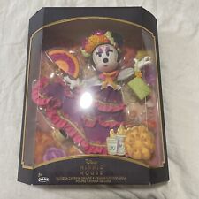 NEW 2022 Disney Parks Minnie Mouse Deluxe Catrina Doll Day Of The Dead Epcot picture