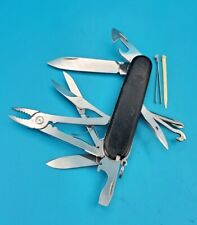 VICTORINOX DELUXE TINKER BLACK 91MM 17 FUNСTIONS POCKET KNIFE picture