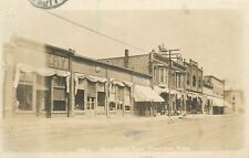 Postcard RPPC 1911 Kansas Frankfort Street View #3084 23-13494 picture