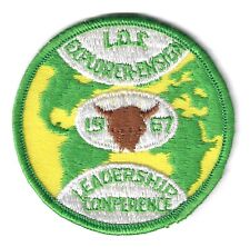 BSA MORMON LDS 1967 INTERNATIONAL EXPLORER CONFERENCE MINT PATCH picture