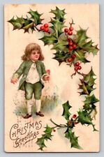 c1910 18th Century Boy Germany Christmas P285 picture