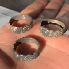 Ancient Roman Greek Sasanian Jewelry Bronze a lot of 3 Rings Antiquity picture