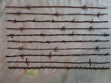 Antique Barbed Wire, 10 DIFFERENT PIECES, Excellent starter bundle #Bdl 65 picture