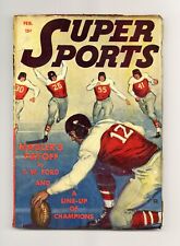 Super Sports Pulp Feb 1942 Vol. 4 #1 GD/VG 3.0 picture