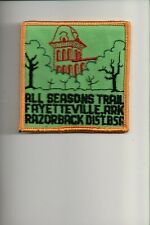 Razorback Dristrict All Seasons Trail Fayetteville, AR patch picture