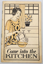 Vintage Art Deco 1920's Lydia E Pinkham's Come Into the Kitchen Recipes Cookbook picture