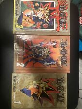 Yu-Gi-Oh Manga Volume 1 2 3 Hard cover limited edition Rare picture